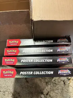Scarlet and Violet Prismatic Evolutions Poster Collection Lot Of 4 - Image 2