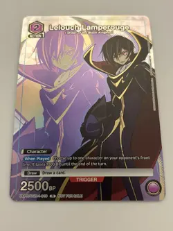 Lelouch Lamperouge UEPR/CGH-1-016 Promo Card Union Arena, English Edition - Image 1