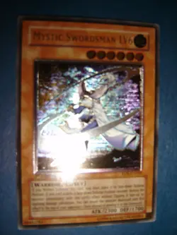 Yugioh Mystic Swordsman LV6 Ultimate1st Edition RDS-EN008 Card NEVER PLAYED!!! - Image 1