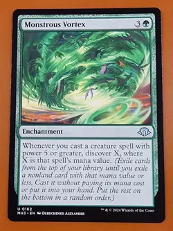 1x Monstrous Vortex | Modern Horizons 3 | MTG Magic Cards - Image 1