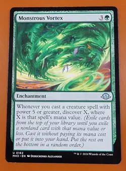 1x Monstrous Vortex | Modern Horizons 3 | MTG Magic Cards - Image 3