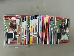 Lot of (20) Football Assorted Memorabilia Cards - Image 1
