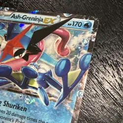 Pokemon Ash-Greninja EX Blackstar Promos Holo Card XY133 - Image 2