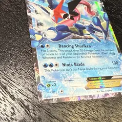 Pokemon Ash-Greninja EX Blackstar Promos Holo Card XY133 - Image 4