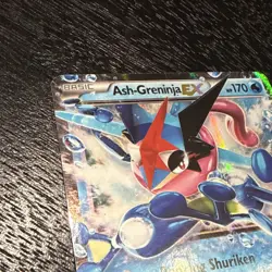 Pokemon Ash-Greninja EX Blackstar Promos Holo Card XY133 - Image 5
