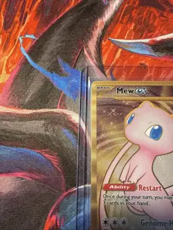 Mew ex - (151 Metal Card) 205/165 Sv: Scarlet & Violet 151 Regular - Image 2