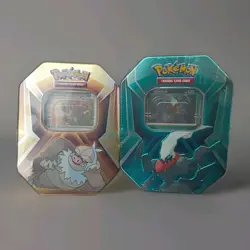 2 Pokemon Tins Sealed Walgreens Exclusive + Trainer Awakening Tin + Card Scanner - Image 2