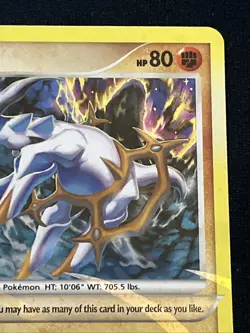 Pokemon Card - Arceus 2009 Arceus AR8 Holo Rare - Image 2