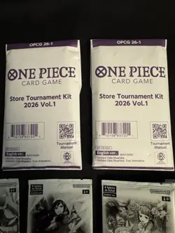 English One Piece Card Game Store Tournament Kit 2026 Vol. 1 Sealed + More - NEW - Image 2