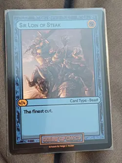 Divorced Dads Age of Alimony Cards - Sir Loin Of Steak - Image 1