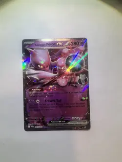 Pokemon TCG Team Rockets Mewtwo EX Double Rare Card 081/182 Destined Rivals - Image 1