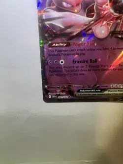 Pokemon TCG Team Rockets Mewtwo EX Double Rare Card 081/182 Destined Rivals - Image 5