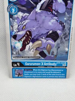 Garurumon X Antibody BT9-024 C X Record Digimon TCG Common Champion Card NM - Image 3