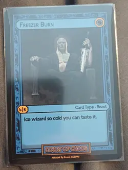 Divorced Dads Age of Alimony Cards - Freezer burn - Image 1