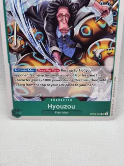 One Piece Card Game Hyouzou OP06-034 Uncommon Fish-Man Green Character NM - Image 3