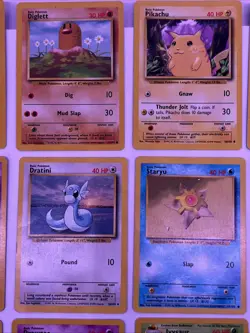 Pokemon TCG Base Set Unlimited Lot Of 18 Cards - Image 3