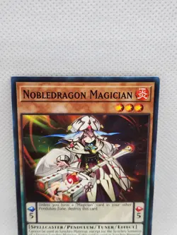 Yu-Gi-Oh Nobledragon Magician LEDD-ENC11 1st Edition Pendulum Tuner Fire Card NM - Image 2