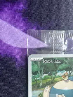 Snorlax SVP EN 051 Black Star Promo Scarlet & Violet Pokemon 151 Card - SEALED - Image 2