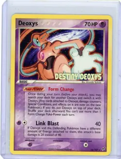 Pokemon Destiny Deoxys 2005 Promo Foil Stamped Trading Card 16/107 TCG LP/NM - Image 1