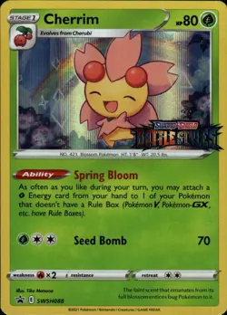 Cherrim - SWSH088 (Prerelease) Promo SWSH: Sword & Shield Promo Cards SWSH088 NM - Image 1