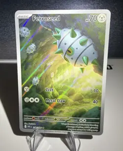 Pokemon TCG Ferroseed Card White Flare (WHT) 148/086 NM - Image 1