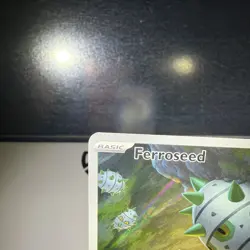 Pokemon TCG Ferroseed Card White Flare (WHT) 148/086 NM - Image 2