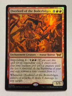 Overlord of the Boilerbilges - FOIL - Duskmourn - MTG Magic - Image 1