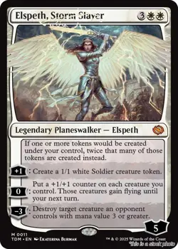 Elspeth, Storm Slayer [TDM - 11] - NM TCG MTG - Image 1