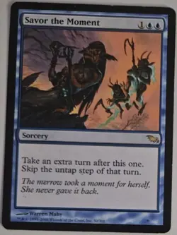 MTG Savor the Moment SHM Normal MP 50 - Image 1