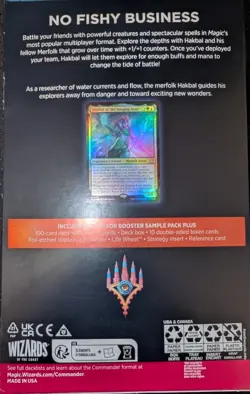 Magic the Gathering: Lost Caverns of Ixalan Explorers of the Deep Commander Deck 195166230245 - Image 2