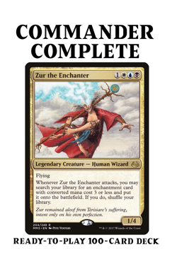 Zur the Enchanter ENCHANTMENTS Esper Magic MTG Custom Commander Deck - Image 1