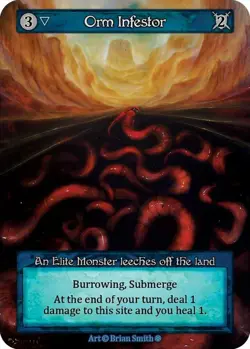 Sorcery: Contested Realm Orm Infestor Elite Regular NM (GT) - Image 1