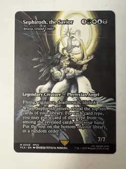Sephiroth, the Savior - Atraxa, Grand Unifier Non-Foil MTG x Final Fantasy - NM - Image 1