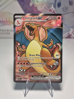 Charizard ex 183/165 Ultra Rare 151 Pokemon NM - Image 1