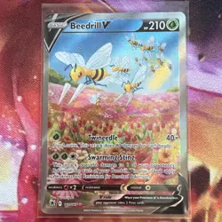 Pokemon Beedrill V Alternate Art Swsh10: Astral Radiance 161/189 Holo - Image 1