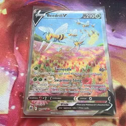 Pokemon Beedrill V Alternate Art Swsh10: Astral Radiance 161/189 Holo - Image 2