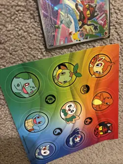 Pokemon TCG First Partner Illustration Collection Series 1 Gen 7 Starters Set - Image 3