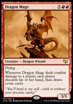 Dragon Mage - Light Play MTG Commander 2015 - Image 1