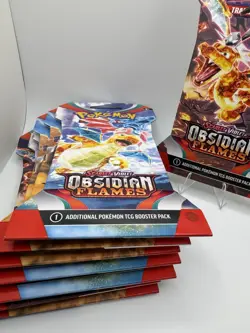 Pokemon TCG Scarlet & Violet Obsidian Flames Booster Pack with Charizard - Image 2