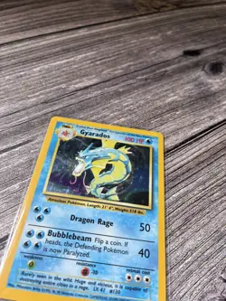 Pokemon Gyarados 6/102, Near Mint Holo WOTC LP/NM - Image 2