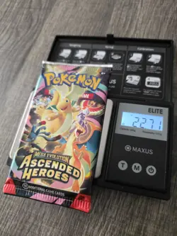 2026 Pokemon Ascended Heroes Booster Pack 22.71 G (Ex Heavy) (Poss God Pack!!)🔥 - Image 1