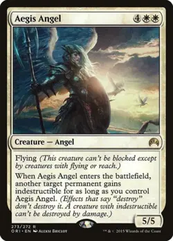 Aegis Angel - Light Play MTG Magic Origins - Image 1