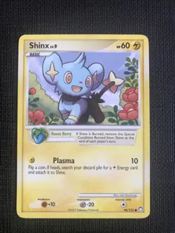 Pokemon TCG Shinx - 98/123 - regular Common Mysterious Treasures - LP - Image 1