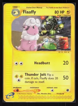 Flaaffy Uncommon Pokemon Expedition 077/165 MP - Image 1