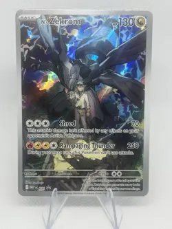 Pokemon TCG Ascended Heroes ETB N’s Zekrom 031 Black Star Promo NM3 - Image 1