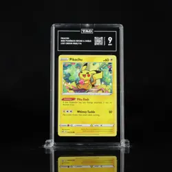 2022 POKEMON SWORD & SHIELD LOST ORIGIN #052 PIKACHU TAG 9 - Image 1