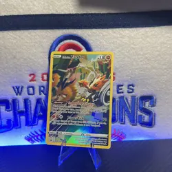 Pokemon TCG: Galarian Zapdos #SWSH283 Crown Zenith Black Star Promo - Image 1