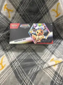 Pokemon TCG Prismatic Evolutions Surprise Box Eevee Espeon Umbreon Promo - Image 1