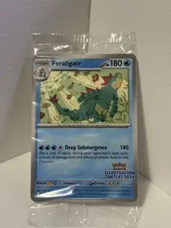 2024 Pokemon Illustration Contest Sealed Promo Pack TCG Sealed - Image 1