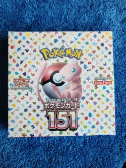 Pokemon 151 Japanese Booster Box Factory Sealed US seller With Shrink - Image 1